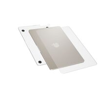 Epico Slim Shell kryt pro Macbook Air 15" M2 (2023)/M3 (2024) (A2941/A3114) matná transparentní