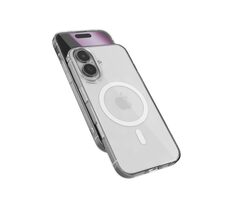 Epico SlimGlass Mag+ ochranný kryt s Mag Safe pro iPhone 16 transparentní