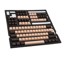 Ducky Rosa Double-Shot Keycap Set / PBT / US Layout / růžová / 108 kláves