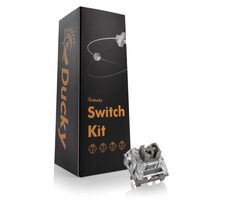 Ducky Kailh Pro Switches / mechanická / 5-Pin / lineární / MX-Stem / 45g / šedá / 110 kláves