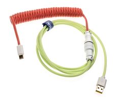 Ducky Premicord Strawberry Frog kabel / USB-C - USB-A / 1.8m