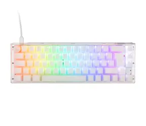Ducky One 3 Aura Kailh Jellyfish Y bílá / herní klávesnice / podsvícená / mechanická / drátová USB-C / DE