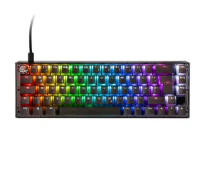 Ducky One 3 Aura Cherry MX-Silent-Red černá / herní klávesnice / podsvícená / mechanická / drátová USB-C / DE