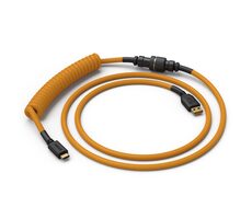 Glorious Coiled Cable zlatá / USB-C (M) - USB-A (M) / 1.37m
