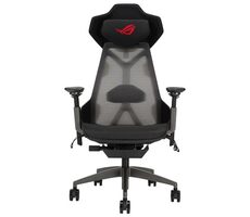 ASUS ROG Destrier Ergo černá / Herní židle / nastavitelná / látková / pojezd. kolečka / nosnost 150 kg 
