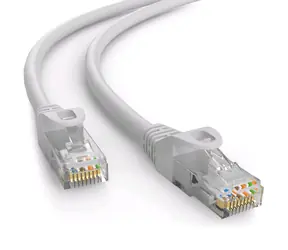 C-TECH patchcord Cat6 UTP 40 m šedá