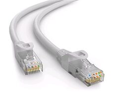 C-TECH patchcord Cat6 UTP 50 m šedá