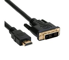 C-TECH kabel HDMI na DVI 1.8 m černá 