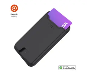FIXED MagSafe Peněženka s Lokátorem a podporou Find My MagWallet bezdrátové nabíjení černá