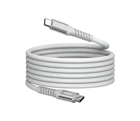 Verbatim 31854 Magnetický 100W USB-C kabel 1.2m šedá / USB-C(M) / USB-C(M) / PD & QC 3.0