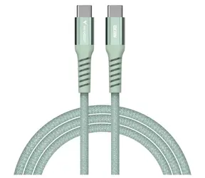 Verbatim 31864 Magnetický 60W USB-C kabel 1.2m zelená / USB-C(M) / USB-C(M) / 100 W / PD & QC 3.0