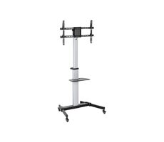 Brateck FS44-46TW / ALU pojízdný stojan pro TV 37"-86" / nosnost 50kg