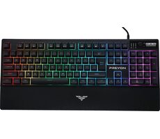 PREYON Long Claw Alpha černá / Herní klávesnice / Drátová / US layout / RGB
