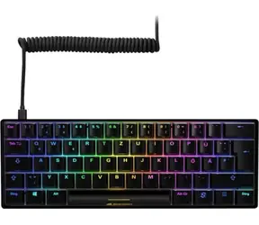 Sharkoon SKILLER SGK50 S4 černá / herní klávesnice / mechanická / drátová / RGB / Kailh Brown spinač / DE