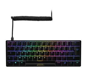 Sharkoon SGK50 S4 černá / herní klávesnice / mechanická / drátová / RGB / Kailh Red spinač / FR