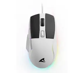 Sharkoon SKILLER SGM35 bílá / herní myš / 6400 dpi / USB / optická / 6 tlačítek