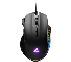 Sharkoon SHARK Force 3 černá / bezdrátová herní myš / 12800 dpi / USB / optická / 8 tlačítek