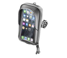 Interphone Univerzální voděodolné pouzdro na mobilní telefony Master Pro úchyt na řídítka max. 6.7" černé