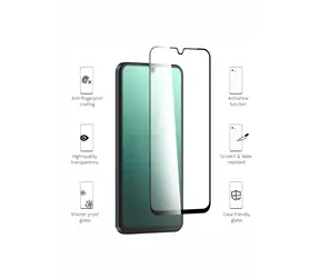SWISSTEN FULL GLUE COLOR FRAME CASE FRIENDLY sklo pro SAMSUNG S721B GALAXY S24 FE 5G černá