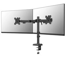 Neomounts DS60-600BL2 černá / držák pro dva monitory na stůl / velikost 10-32" / nosnost 16 kg