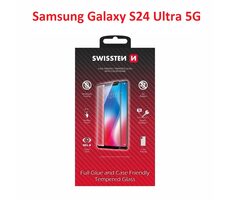 SWISSTEN FULL GLUE COLOR FRAME CASE FRIENDLY sklo pro SAMSUNG S938B GALAXY S25 ULTRA 5G černá