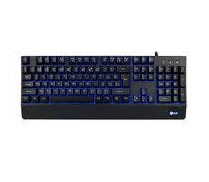 C-TECH KB-104BK černá / Herní klávesnice / membránová / USB-A / CZ/SK layout
