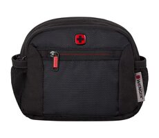 WENGER Pasový batoh černá / 19 x 16 x 7 / polyester