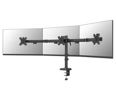 Neomounts DS60-600BL3 / držák pro 3 monitory / velikost 10-32" / 75x75 - 100x100 / nosnost 6 kg
