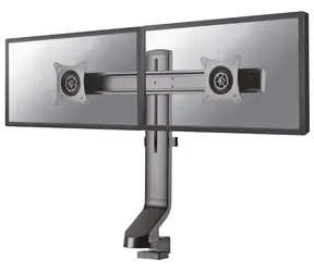 Neomounts FPMA-D860DBLACK / držák pro 2 monitory / velikost 10-27" / 75x75 - 100x100 / nosnost 7 kg