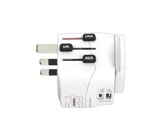 SKROSS PRO Light USB PA46PD45 / univerzální cestovní adaptér / 45W / USB A+C