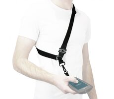 Mobilis Univerzální ramenní popruh s bezpečnostním odtrhávacím systémem a textilním háčkem