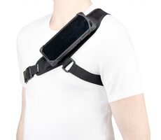 Mobilis ramenní popruh ClipFast s univerzálním silikonovým držákem pro zařízení 5-7"