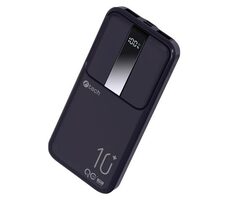 C-TECH BATCT1341 22.5W 10000 mAh černá / Power Bank / USB-A / USB-C  / 5V & 9V & 12V