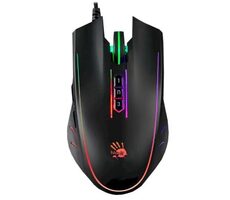 A4tech BLOODY P81S Activated černá / herní myš / 8000DPI / RGB / USB-A / 7 tlačítek / kabel 1.8m