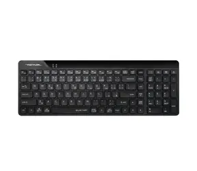 A4tech FStyler FBK23 AS černá / Bezdrátová klávesnice / CZ layout / Bluetooth / 2.4GHz USB-A Nano přijímač 