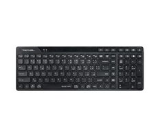 A4tech FStyler FBK27C AS černá / Bezdrátová klávesnice / CZ layout / Bluetooth / 2.4GHz USB-A Nano přijímač 