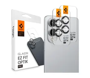 Spigen Glass tR EZ Fit Optik Pro HD tvrzené sklo pro Samsung Galaxy S25 Edge 2ks černá