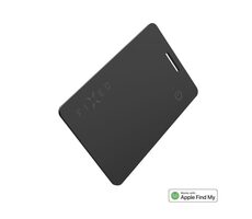 FIXED Smart tracker Tag Card 2 s podporou Find My bezdrátové nabíjení černý