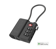 FIXED Smart tracker Tag Lock s podporou Find My a TSA černý