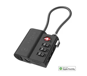 FIXED Smart tracker Tag Lock s podporou Find My a TSA černý