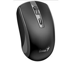 Genius ECO-8150 černo-šedá / Optická bezdrátová myš / 1200 dpi / Copilot / 4 tlačítka / dobíjecí