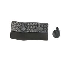 Rapoo 8810ME Multi-mode šedá / bezdrátová sada klávesnice a myši / 2.4GHz / BT 5.0 / CZ-SK verze