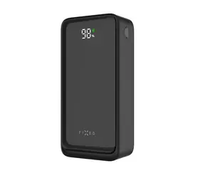 FIXED Powerbanka Zen2 20 s LCD displejem a výstupem PD 20W černá / 30 000 mAh