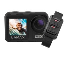 LAMAX W10.2 / Outdoorová kamera / 4K / přední 1.4" / zadní 2" / WiFi / Micro SD / USB-C / micro HDMI