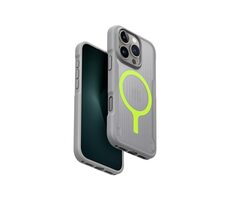 UNIQ Combat Active MagClick ochranný kryt na Apple iPhone 16 Pro šedá