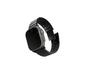 UNIQ Strova Mag řemínek pro Apple Watch 49 & 45 & 44 & 42 mm - MIDNIGHT (černá)