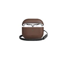 UNIQ TERRA originální kožené pouzdro pro Apple Airpods (3rd Gen) hnědé