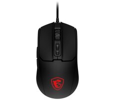 MSI Forge GM100 černá / Herní optická myš / 6400 DPI / 7 tlačítek / USB / RGB