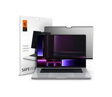 Spigen SafeView fólie pro Apple MacBook Pro 16" M4 2024/M3 2023/ M2 2023/M1 2021