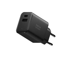 Native Union Fast GaN Charger rychlonabíječka černá / 1x USB-C / 1x USB-A / 45W
